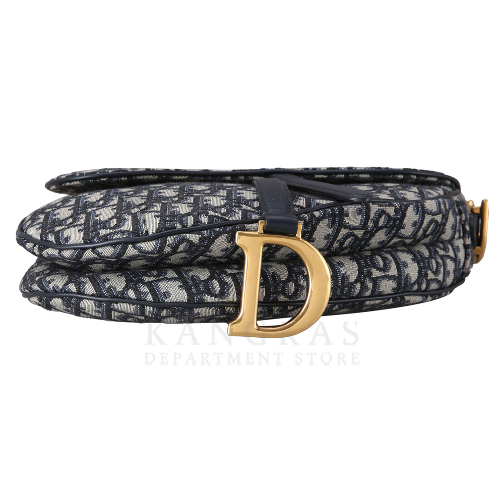 CHRISTIAN DIOR(USED)크리스찬디올 오블리크 새들 미디움 백